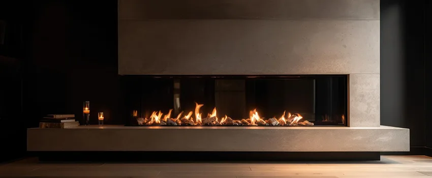 Gas Fireplace Ember Bed Design Services in Elmhurst, Illinois