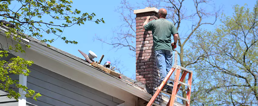 Vinyl and PVC Chimney Flashing Installation in Elmhurst, IL