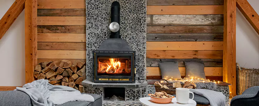 Thelin Hearth Products Direct Vent Gas Stove Fireplace Inspection in Elmhurst, Illinois